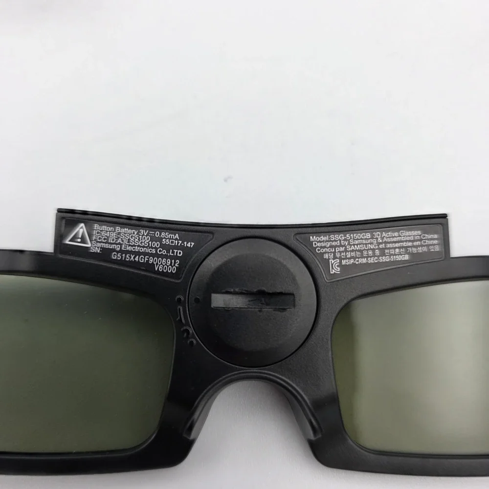 1~Samsung 3D Active Glasses SSG-5150GB BN96-30010A Black for Samsung TVs